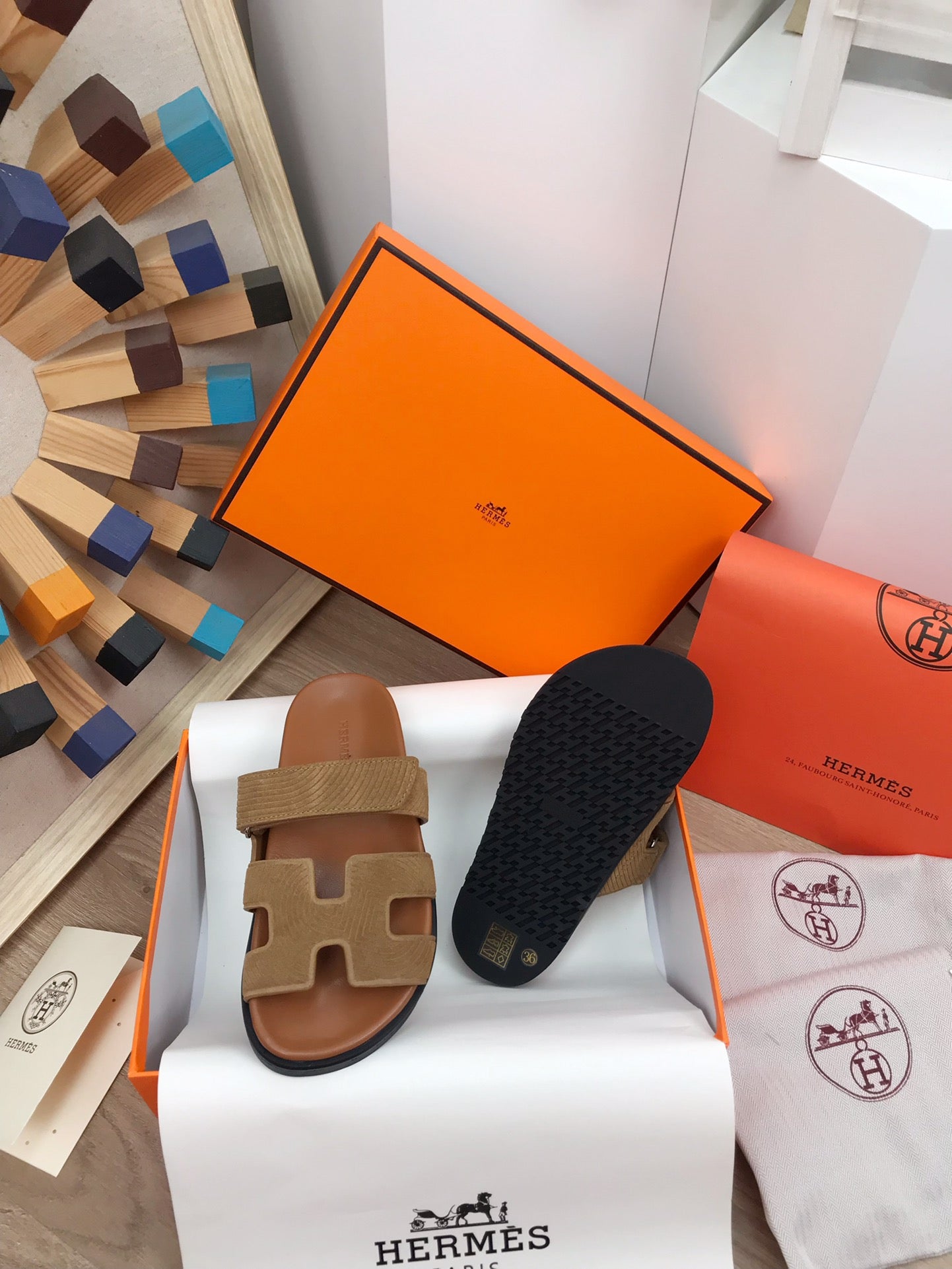 HERMES - Chypre Sandals