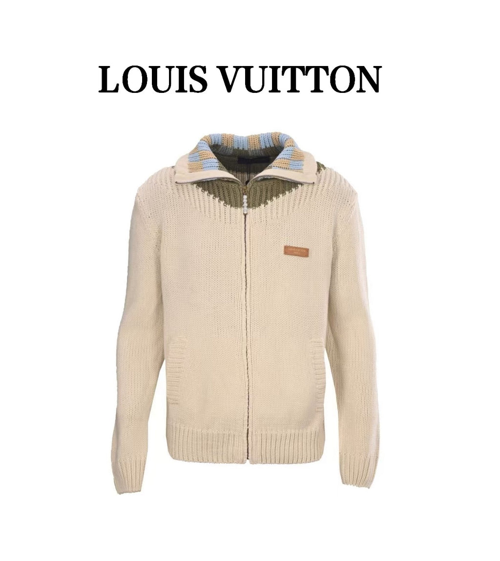 LOUIS VUITTON - Zipped Intarsia Track Top