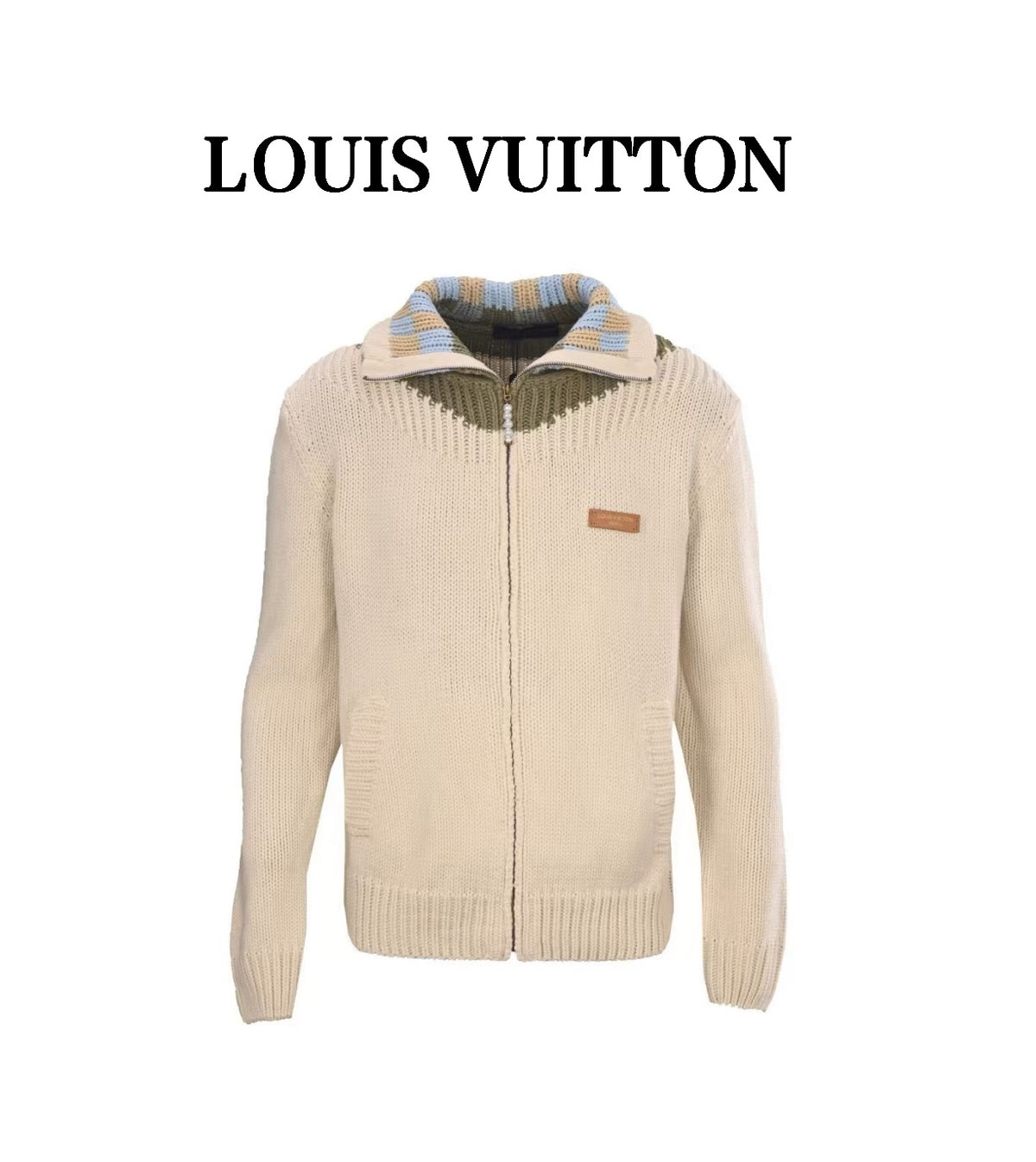 LOUIS VUITTON - Zipped Intarsia Track Top