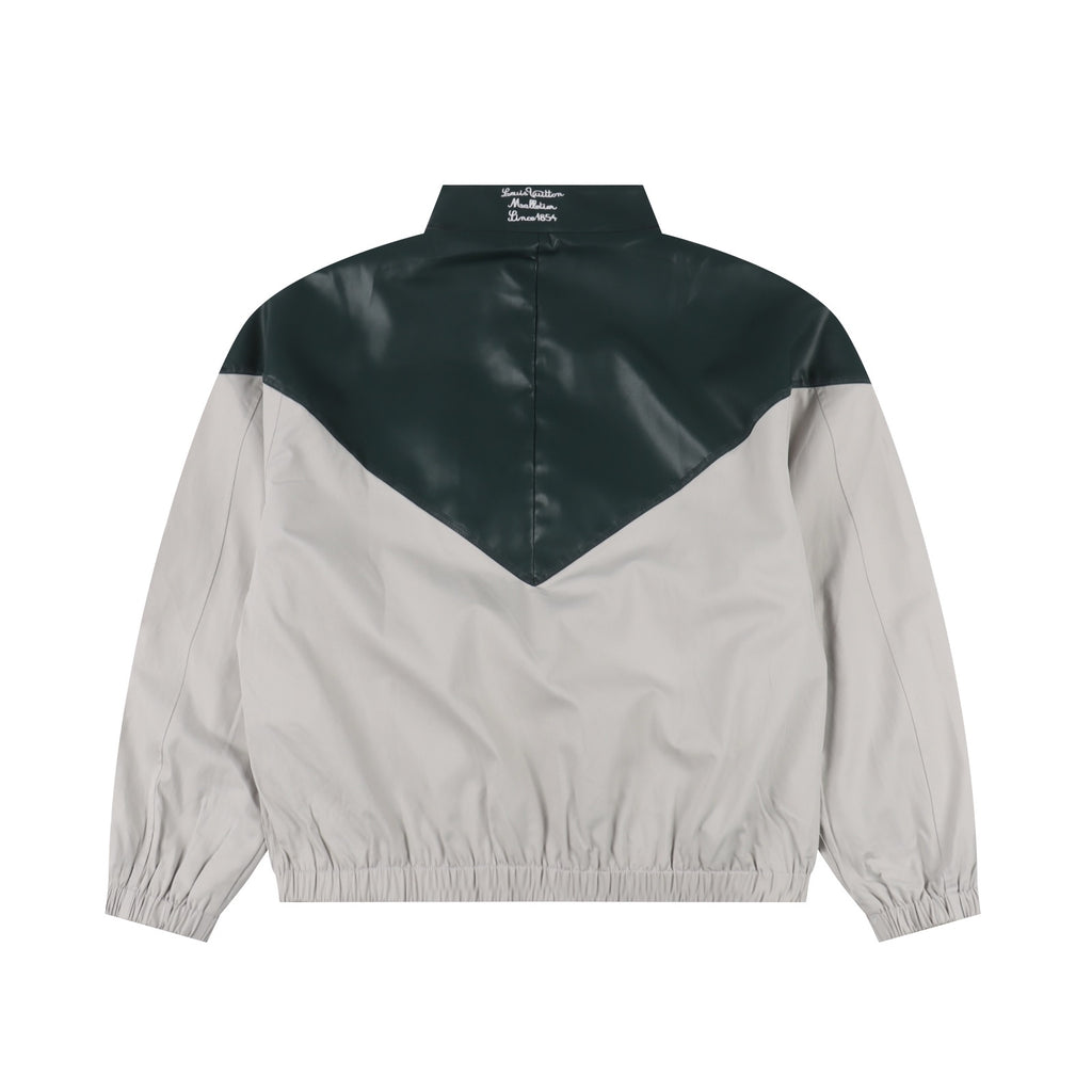 LOUIS VUITTON - Graphic Leather Mix Tracktop