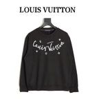 LOUIS VUITTON -unisex Cursive Signature Pullove
