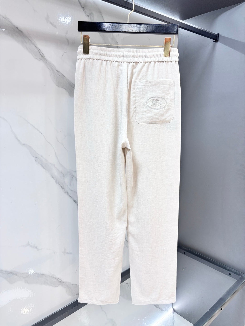 BURBERRY - PANTS WITH LOGO