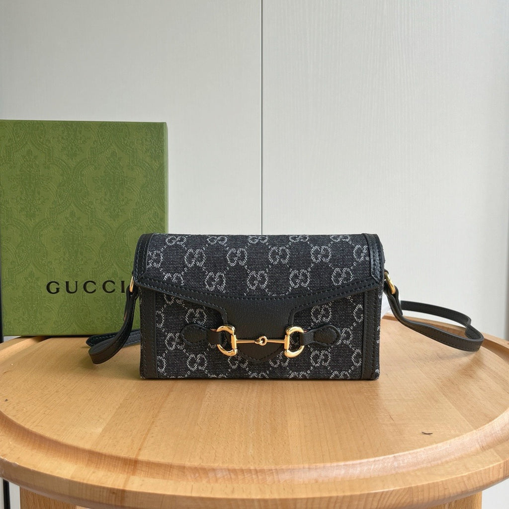 GUCCI - Horsebit 1955 mini bag