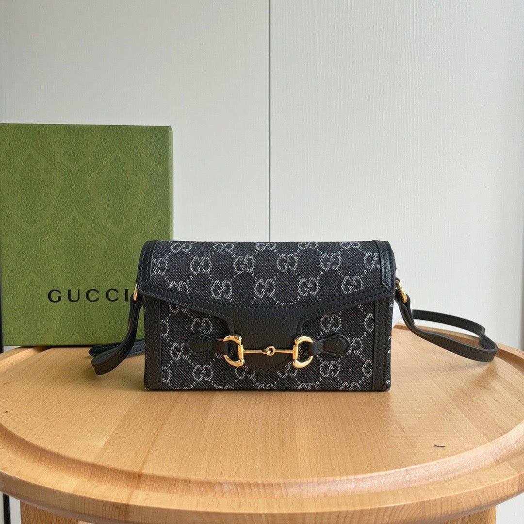 GUCCI - Horsebit 1955 mini bag