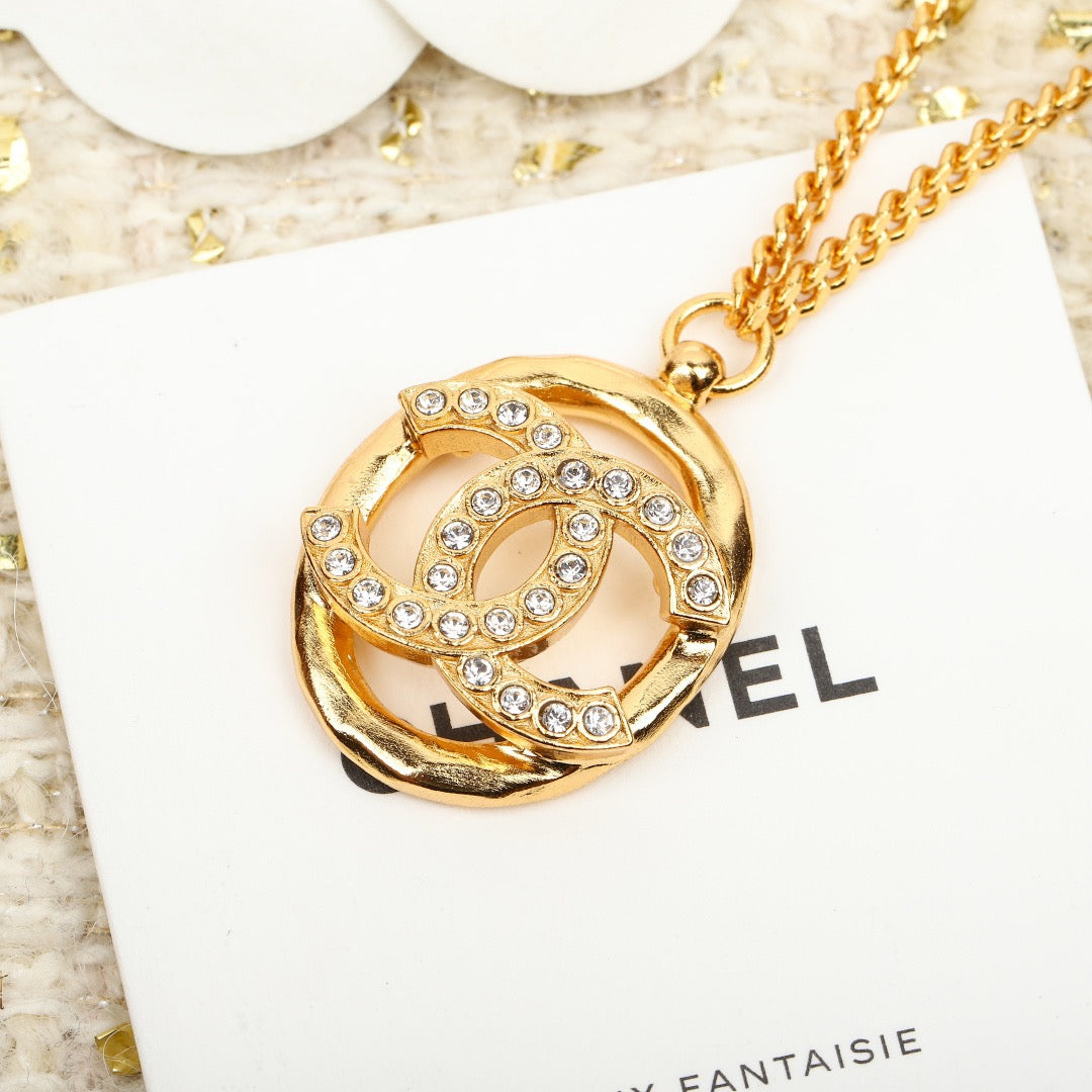 CHANEL - Crystal Necklace