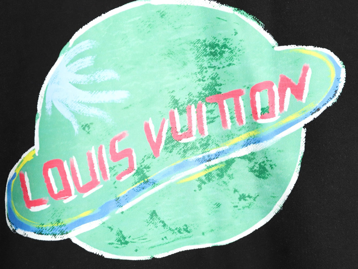 LOUIS VUITTON - Louis Vuitton unisex Planet Print Sweatshirt