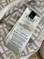 FENDI - Jacquard Knitted T-Shirt