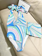 PUCCI - Marmo one piece swimsuit