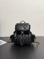 CHANEL - Chanel Mini Caviar Urban Spirit Backpack