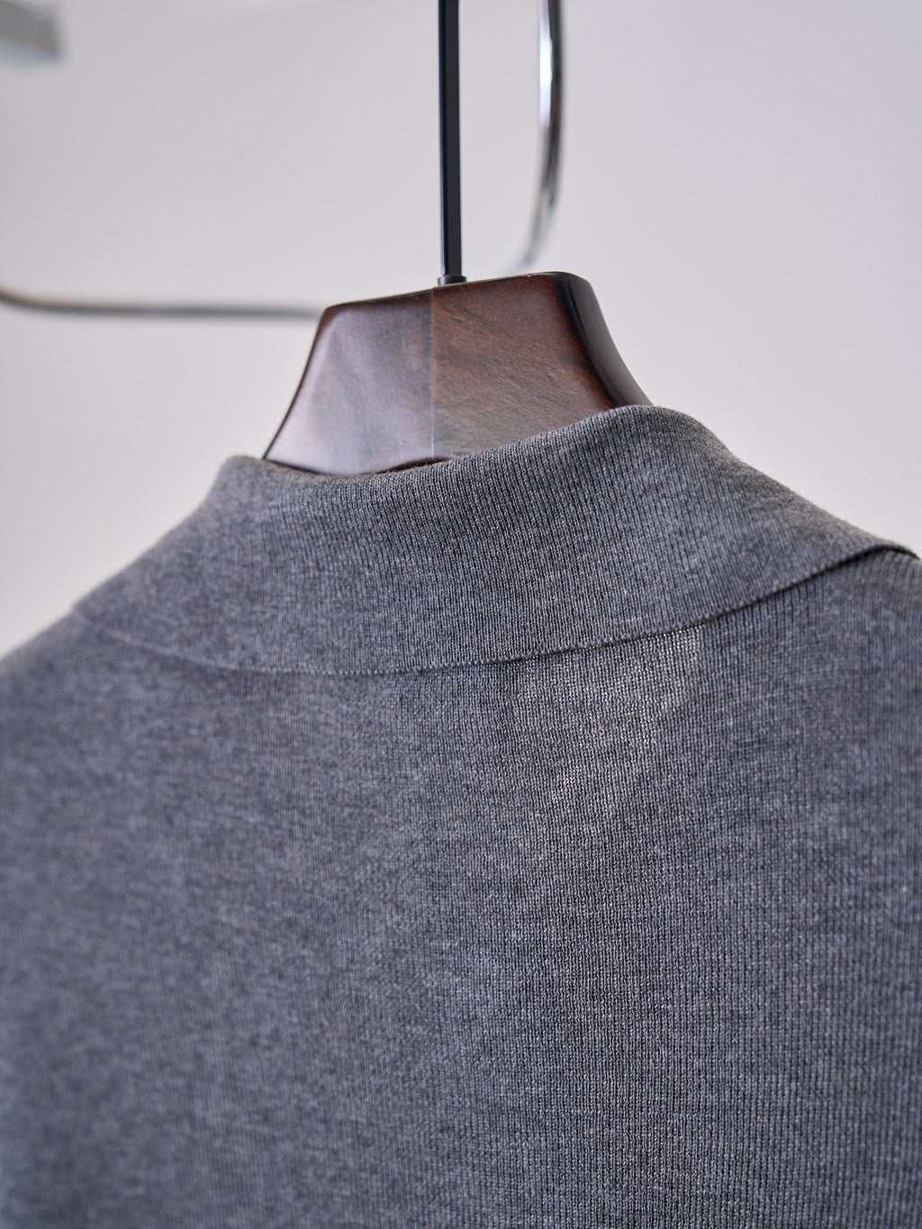 BURBERRY - Cashmere Polo Shirt