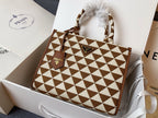 PRADA - Galleria cloth handbag