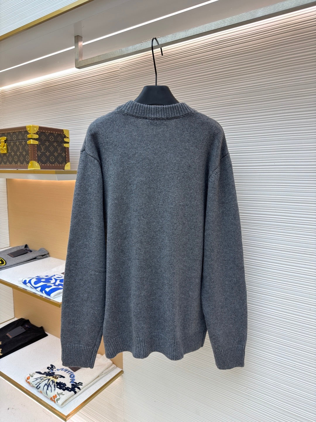 GUCCI  - Knit wool sweater with embroidery unisex