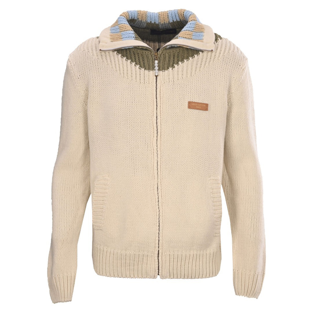 LOUIS VUITTON - Zipped Intarsia Track Top