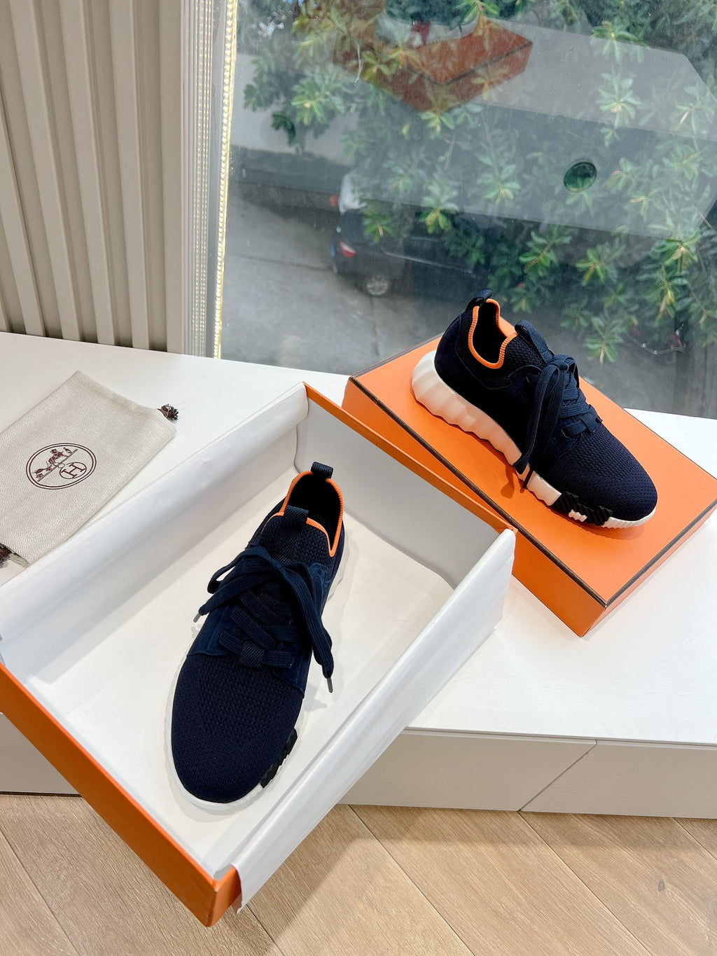 HERMES - Napa sneakers
