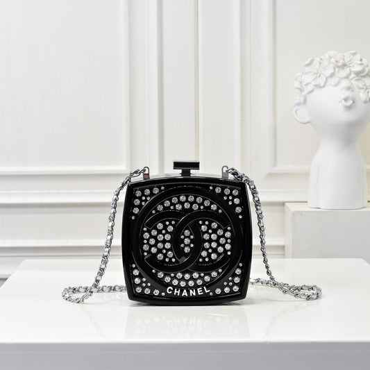 CHANEL - Micro Metallic Long Shoulder Bag