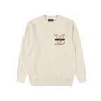 LOUIS VUITTON - Applikation ribbet strik sweater