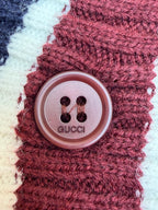 GUCCI  - intarsia wool cardigan