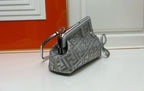 FENDI - Women's White Small First Crystal Bag