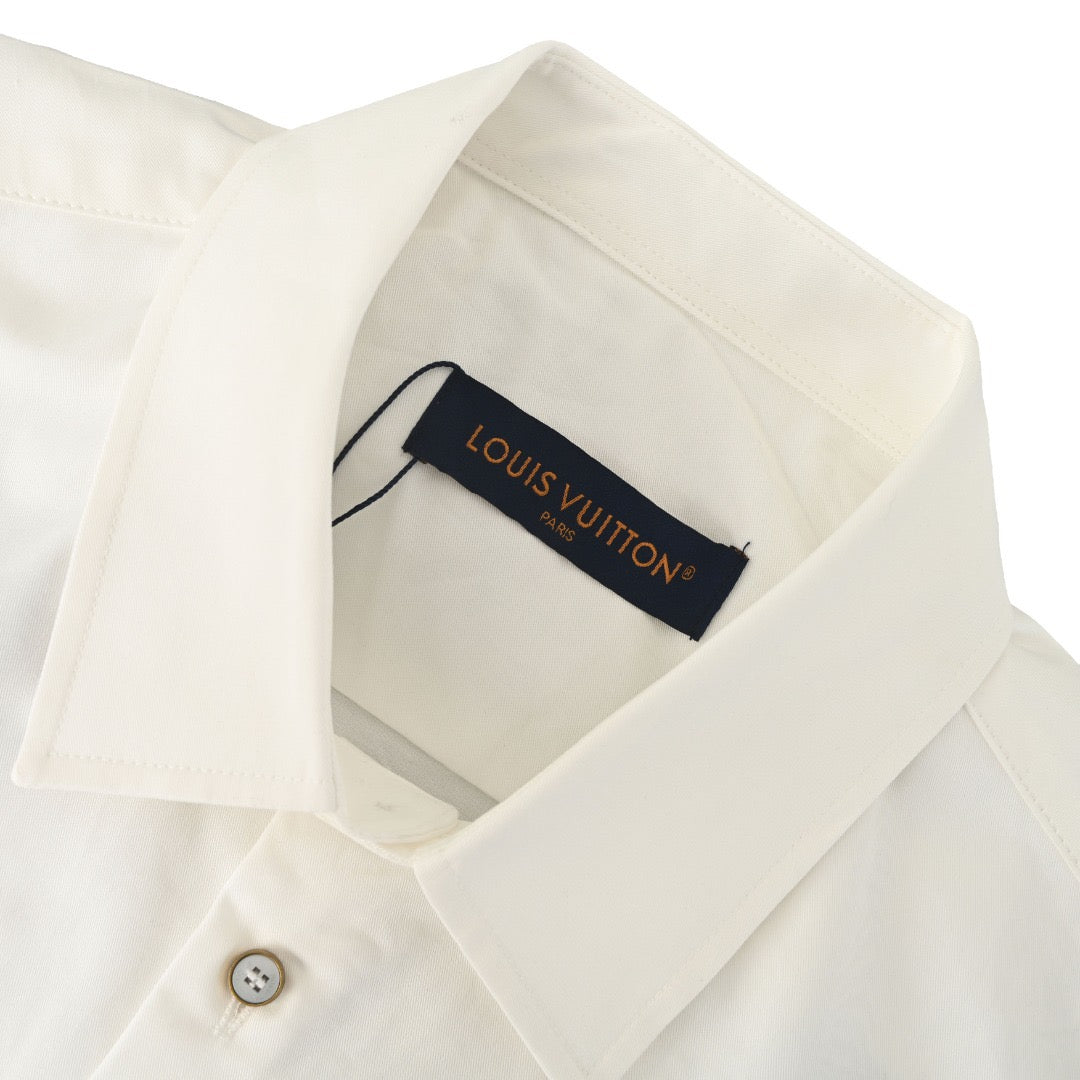 LOUIS VUITTON - Printed Signature Long-Sleeved Shirt