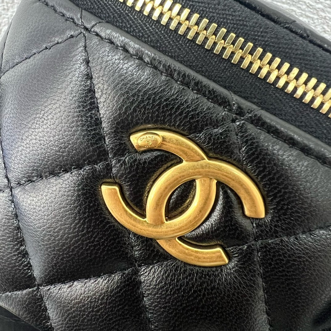 CHANEL - Mini Vanity Cosmetic Bag
