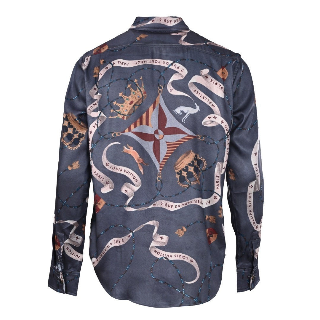 LOUIS VUITTON - Printed Silk Shirt