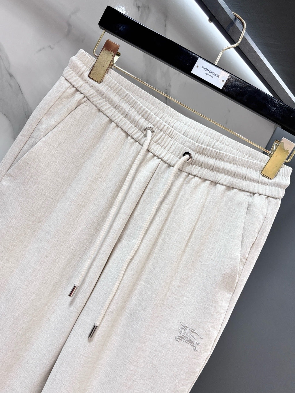 BURBERRY - PANTS WITH LOGO