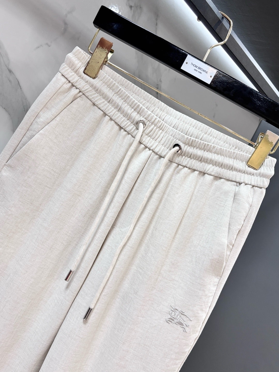 BURBERRY - PANTS WITH LOGO