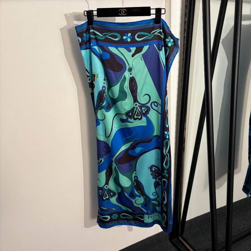 PUCCI - Patterned Halterneck bikini Swimsuit