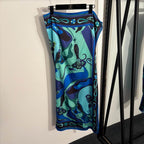 PUCCI - Patterned Halterneck bikini Swimsuit