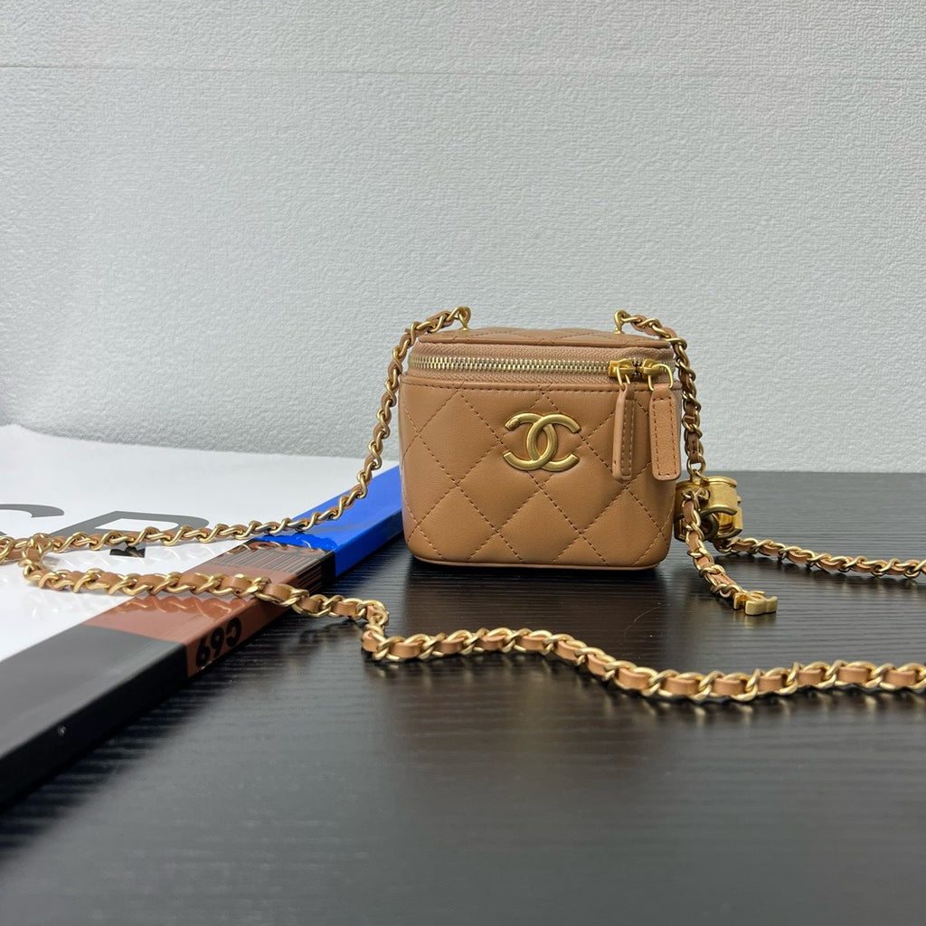 CHANEL - Mini Vanity Cosmetic Bag