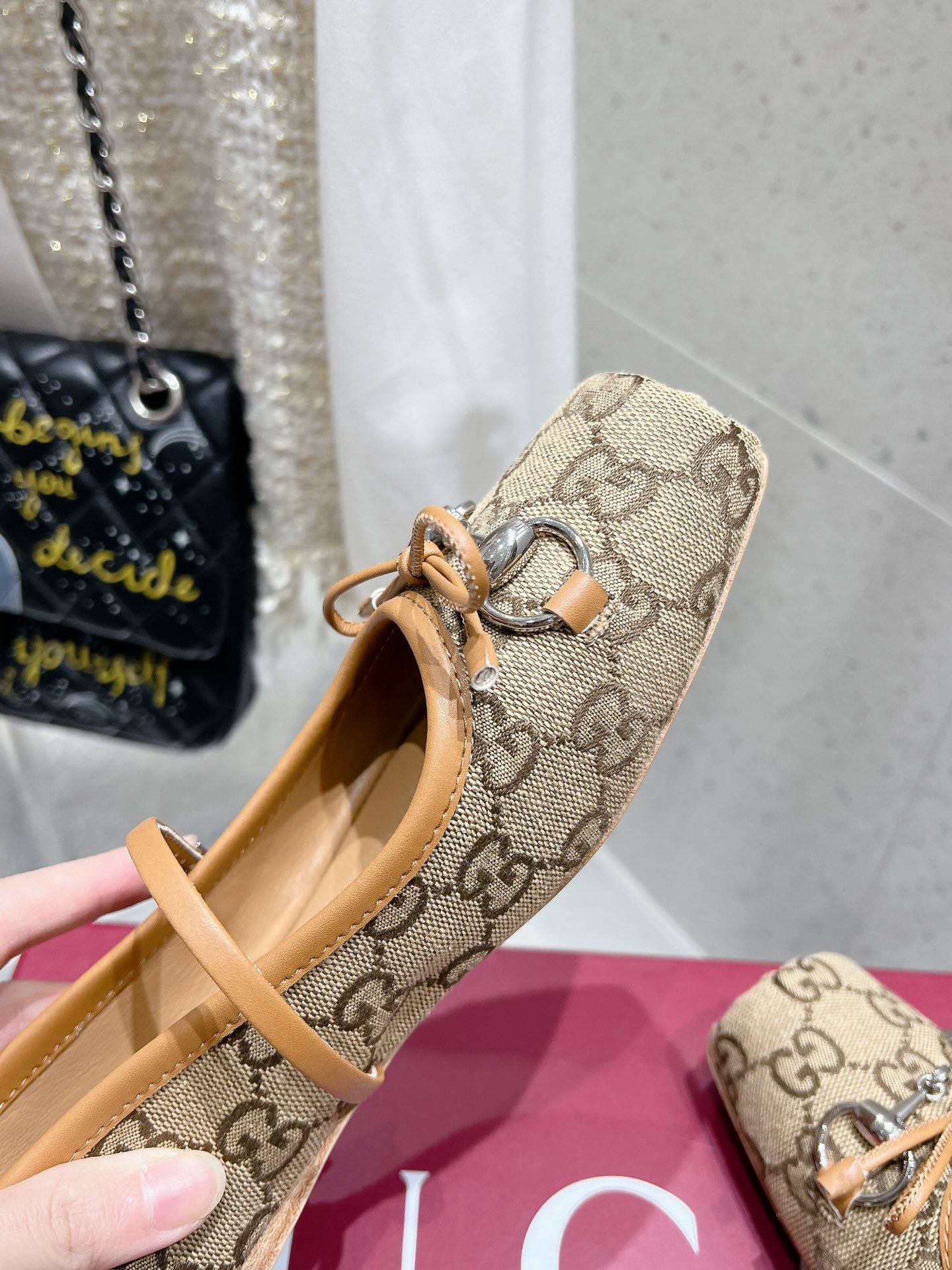 GUCCI - Horsebit Ballet Flat