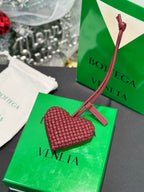 BOTTEGA VENETA - Intrecciato Leather Bag Charm