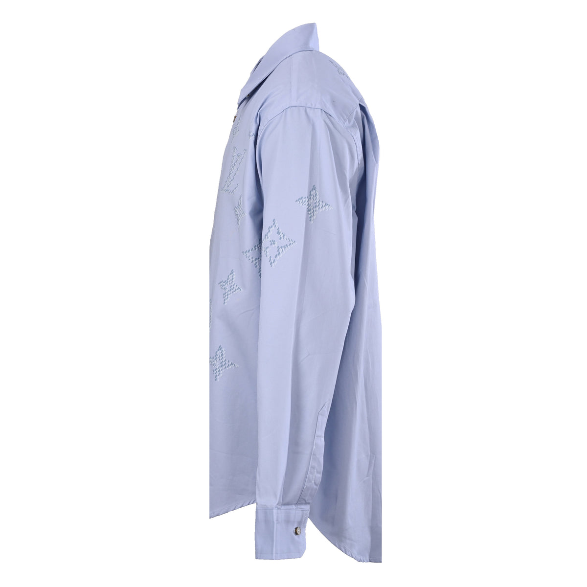 LOUIS VUITTON - Printed Signature Long-Sleeved Shirt