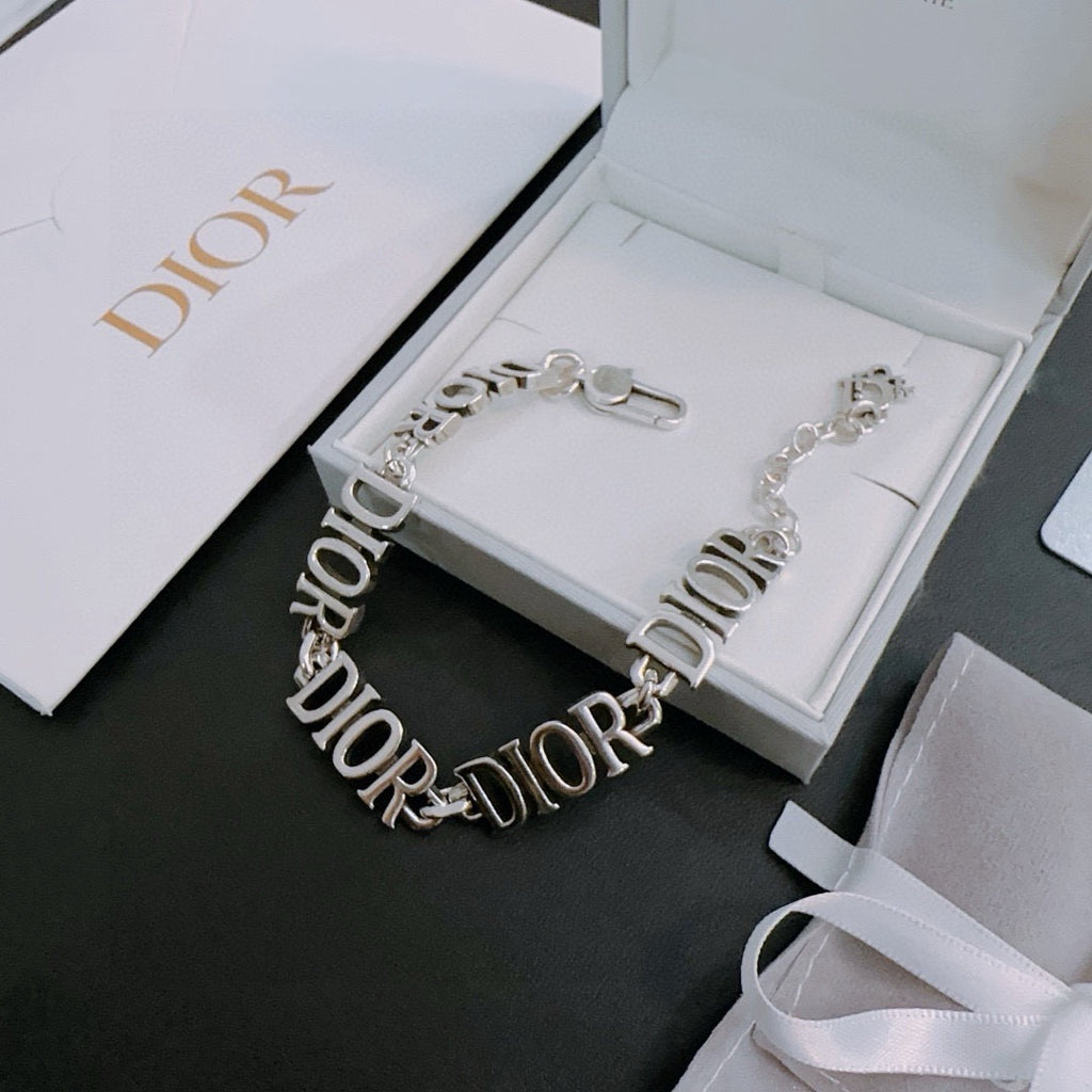 DIOR - CD Icon Chain Link Bracelet