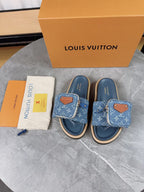 LOUIS VUITTON - pillow flat mule