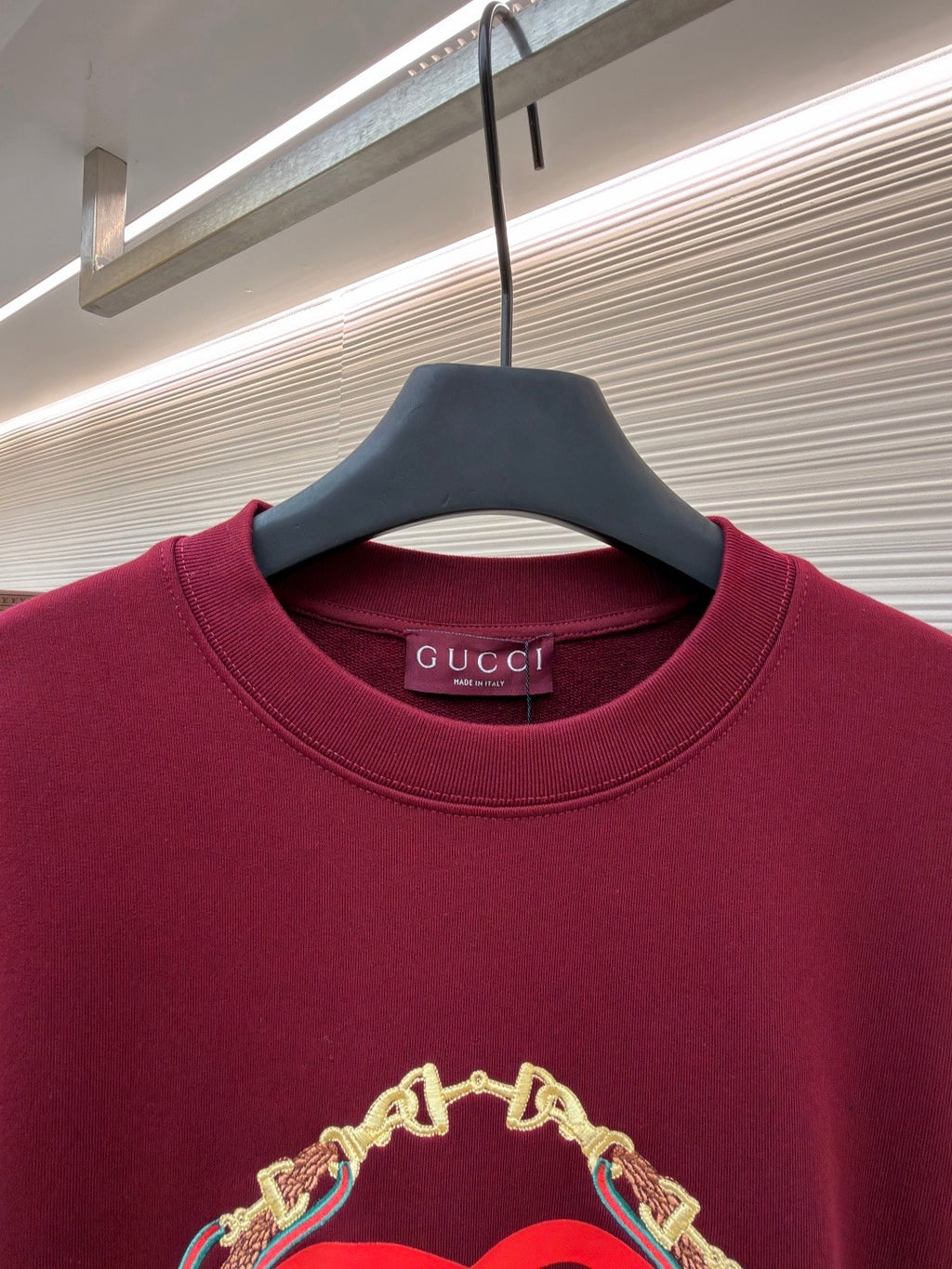 GUCCI  - Cotton jersey sweatshirt