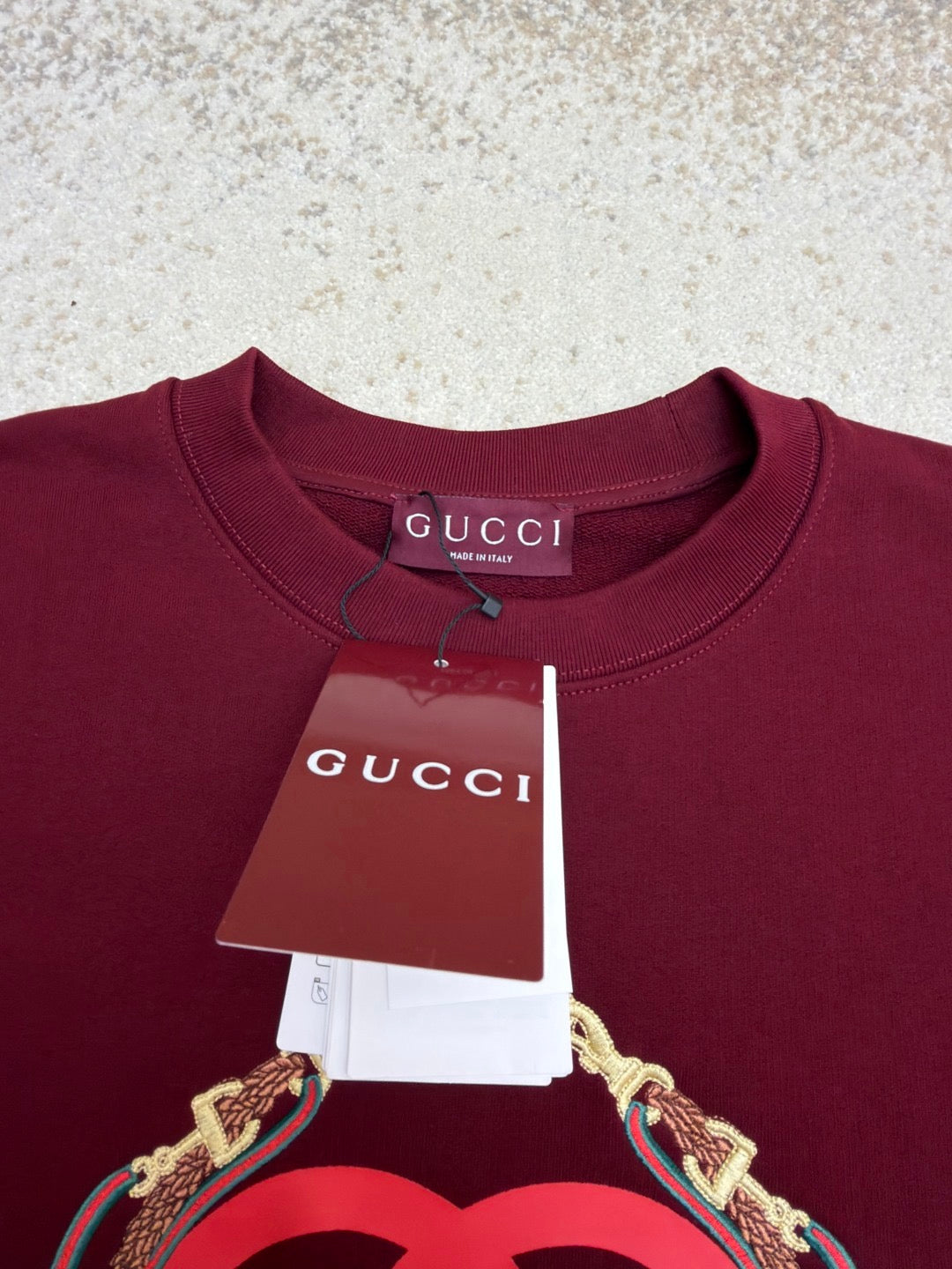 GUCCI  - Cotton jersey sweatshirt