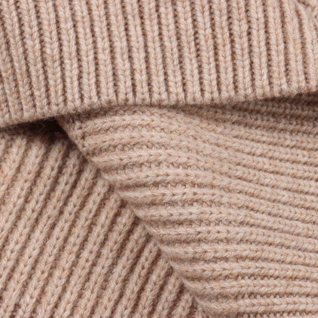 LOUIS VUITTON - Applikation ribbet strik sweater