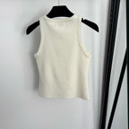 MIU MIU - Cotton knit tank top