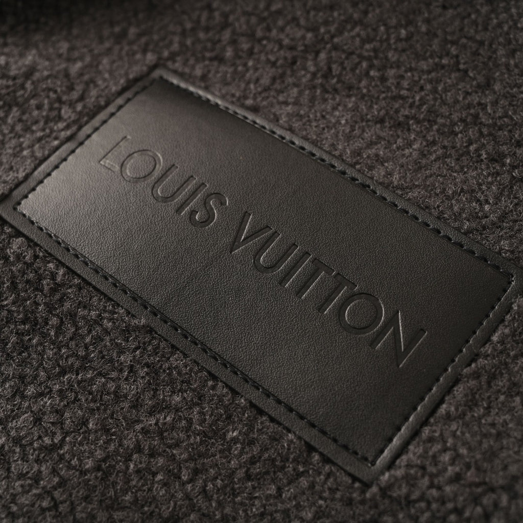 LOUIS VUITTON - Leather Patch Fleece