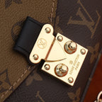 LOUIS VITTON - Flap Bag in Brown Monogram