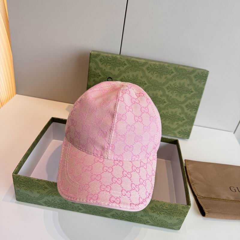 GUCCI - GG cotton canvas baseball hat