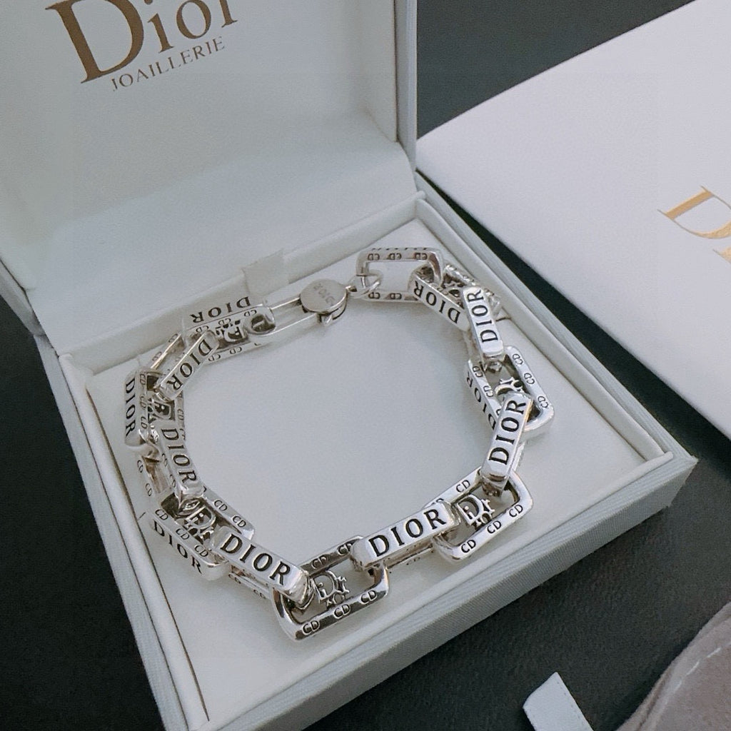 DIOR - CD Icon Chain Link Bracelet