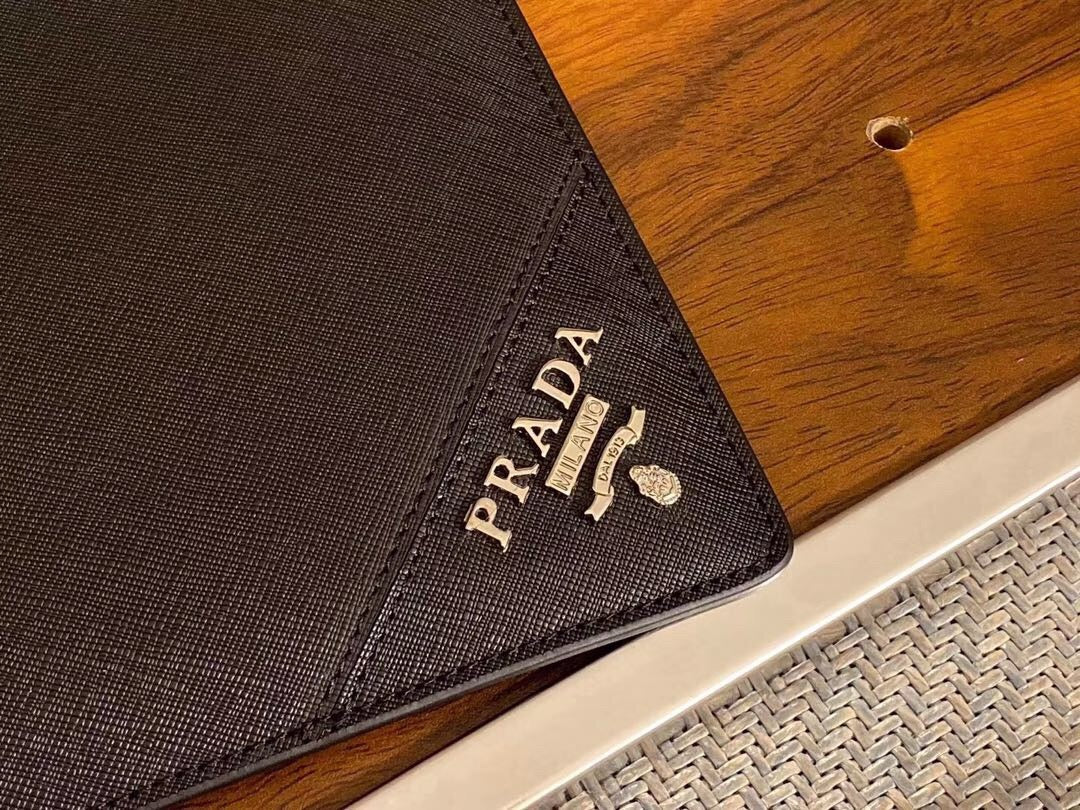 PRADA - Saffiano leather men's bag