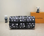 LOUIS VUITTON - LV x Yayoi Kusama Keepall Bandouliere